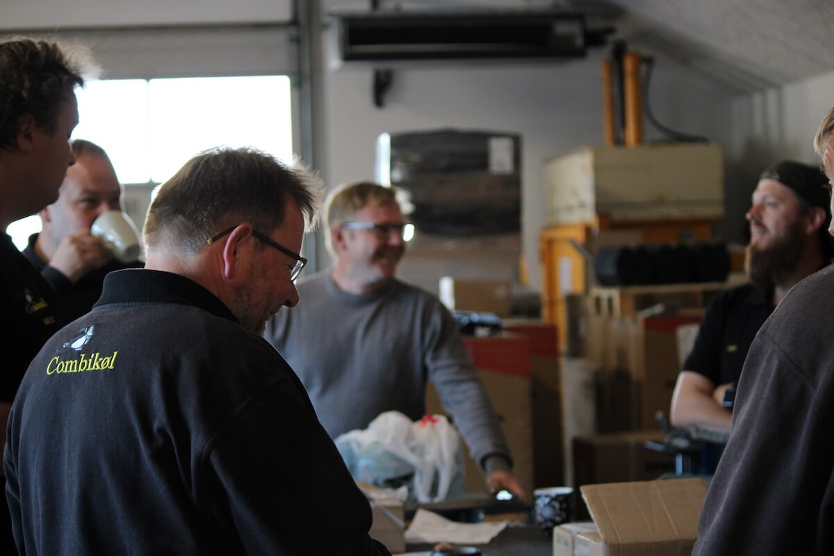 Medarbejdere hos combikøl